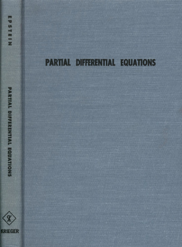 Partial differential equations : an introduction