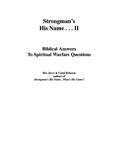 Strongman's His Name...II