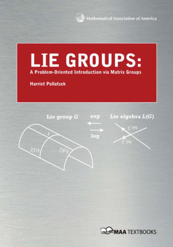 Lie Groups (Mathematical Association of America Textbooks)