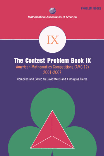 The Contest Problem Book IX (MAA Problem Books)