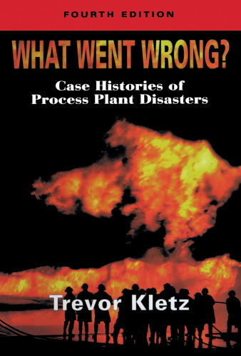 What Went Wrong?, Fourth Edition : Case Studies of Process Plant Disasters