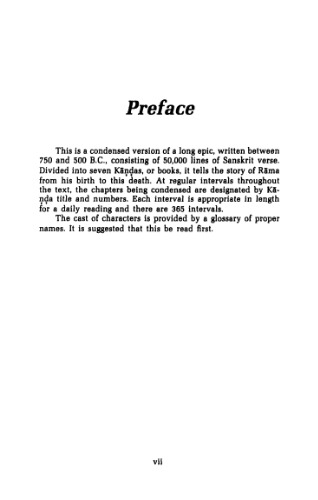 The Concise Ramayana of Valmiki