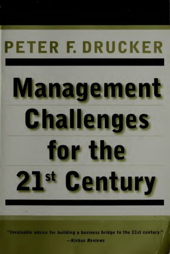 Management Challenges for the 21st Century