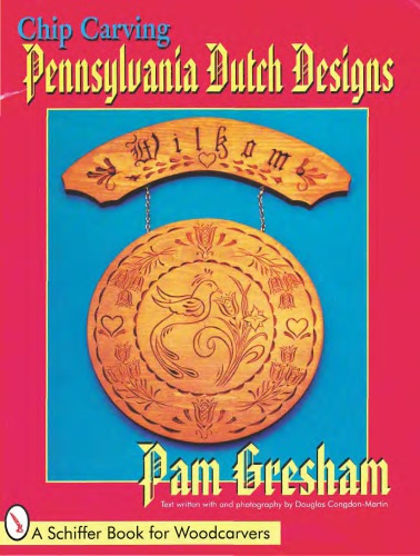 Chip carving Pennsylvania Dutch designs