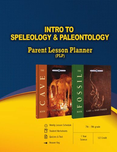 Intro to Speleology and Paleontology Parent Lesson Planner