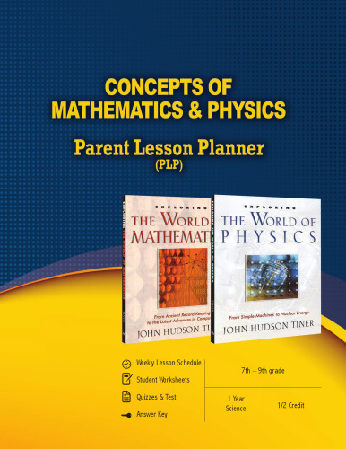 Concepts of Mathematics and Physics Parent Lesson Planner