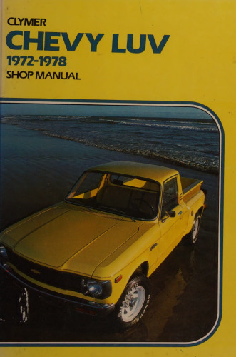 Clymer Chevy Luv 1972-1982 Shop Manual