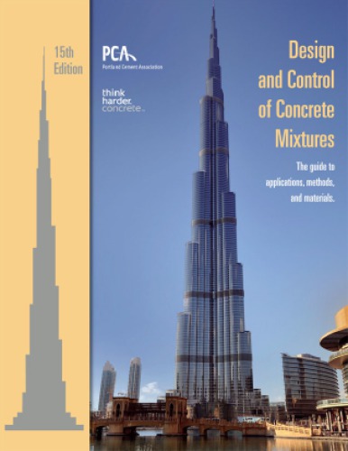 Design and Control of Concrete Mixtures