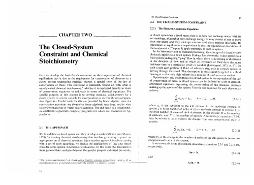 Chemical Reaction Equilibrium Analysis: Theory and Algorithms