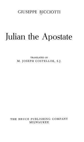Julian the Apostate: 361-363