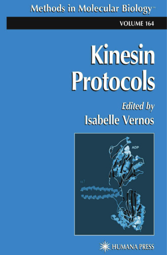 Kinesin Protocols (Methods in Molecular Biology, 164)