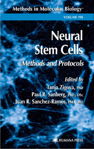 Neural Stem Cells (Methods in Molecular Biology)
