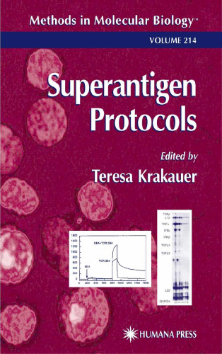 Superantigen Protocols (Methods in Molecular Biology, Vol. 214)