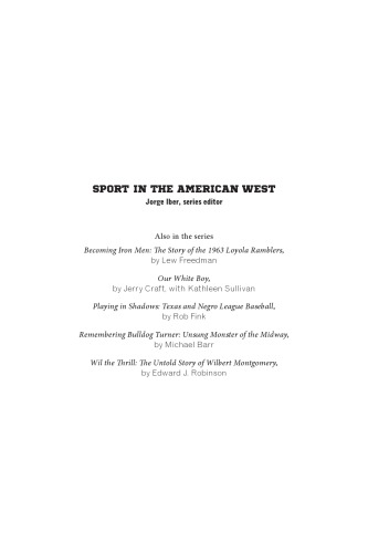 More Than Just Peloteros: Sport and U.S. Latino Communities