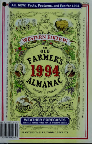 The Old Farmer's Almanac 1994: Western Edition