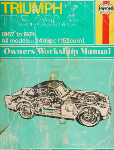 Haynes Triumph TR5 & 6 Owners Workshop Manual