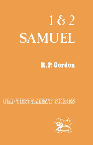 1 and 2 Samuel (Old Testament Guides)