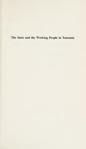 The State and the Working People in Tanzania