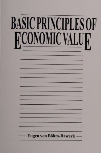 Basic Principles of Economic Value