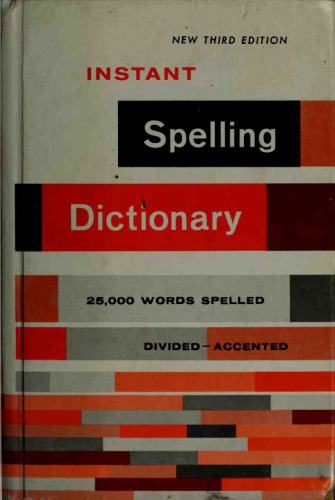 Instant Spelling Dictionary