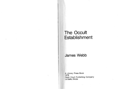 The Occult Establishment