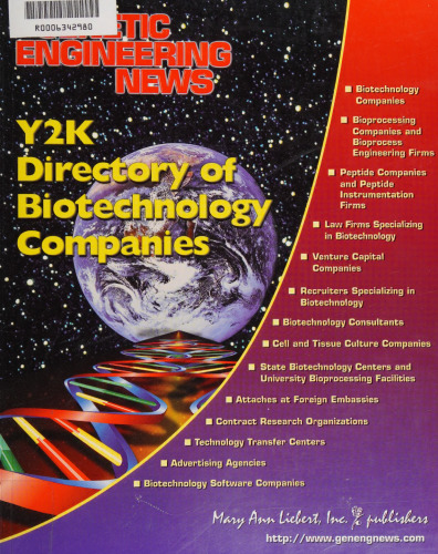 2000 Gen Directory of Biotechnology Companies