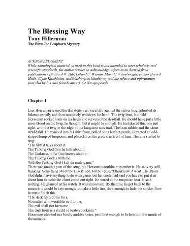 The Blessing Way