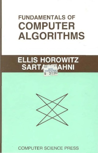 Fundamentals of Computer Algorithms