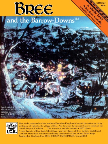 Bree and the Barrow-Downs (Middle Earth Role Playing MERP)
