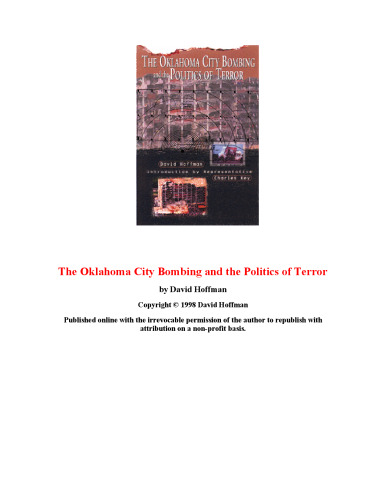 The Oklahoma City Bombing and the Politics of Terror