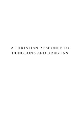 Christian Response to Dungeons and Dragons