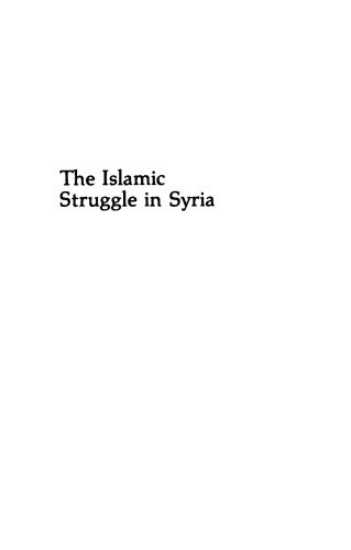 The Islamic Struggle in Syria