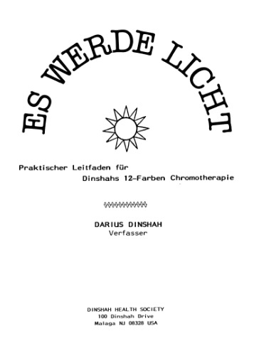 Es werde Licht
