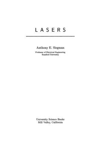 Lasers
