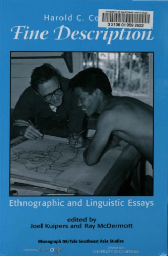 Fine description : ethnographic and linguistic essays