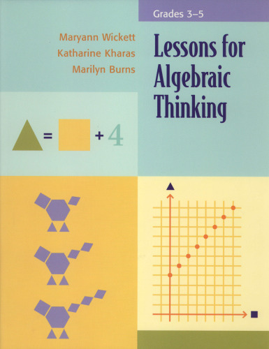 Lessons for Algebraic Thinking: Grades 3-5