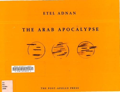 The Arab Apocalypse