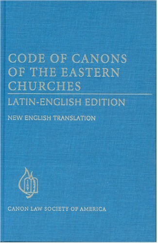 Code of Canons of the Eastern Churches: New English Translation