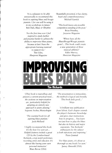 Improvising Blues Piano