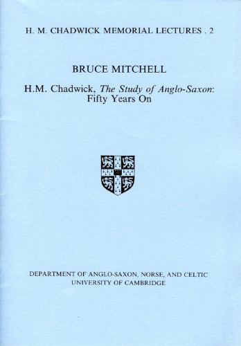 H. M. Chadwick,