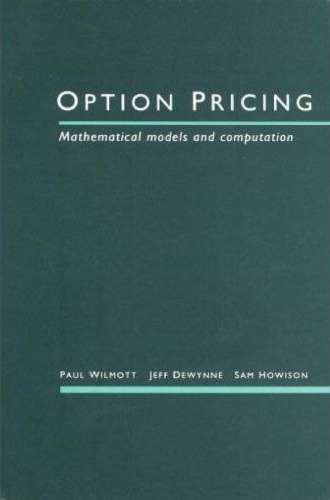 Option Pricing: Mathematical Models and Computation