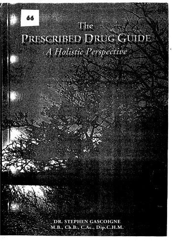 The Prescribed Drug Guide: a Holistic Perspective