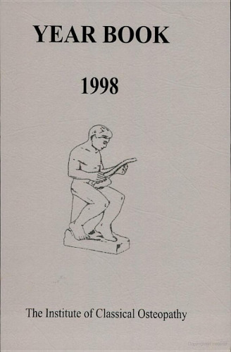 Institute of Classical Osteopathy Year Book 1998