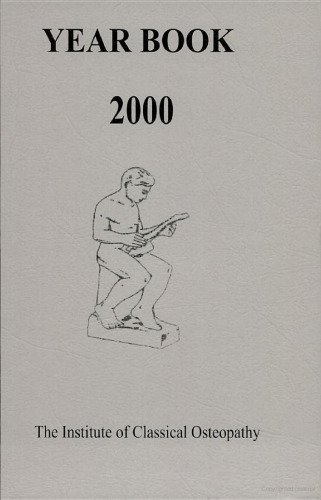 Institute of Classical Osteopathy Year Book 2000
