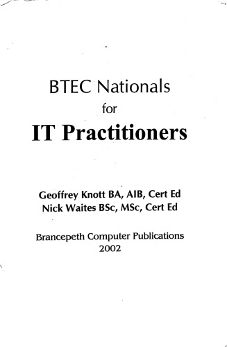 BTEC Nationals for IT Practioners