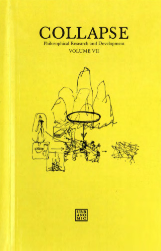 Collapse Volume VII: Culinary Materialism