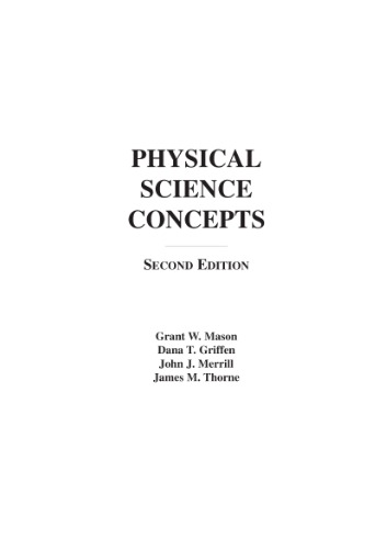 Physical Science Concepts