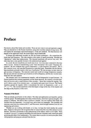 Wavelets and Filter Banks