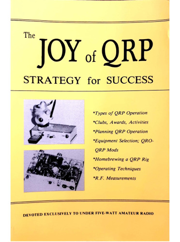 The Joy of QRP: Strategy for Success