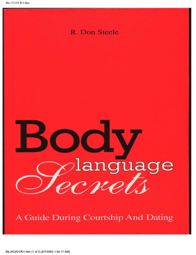 Body Language Secrets - A Guide During Courtship